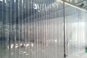 Cortina de PVC Transparente